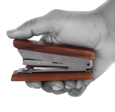 stapler for office school wooden staple eco-friendly